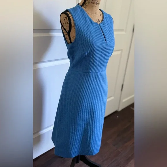 ♠️ Kate Spade ♠️ Emrick Sleeveless Dress EUC beautiful blue - Picture 5 of 14